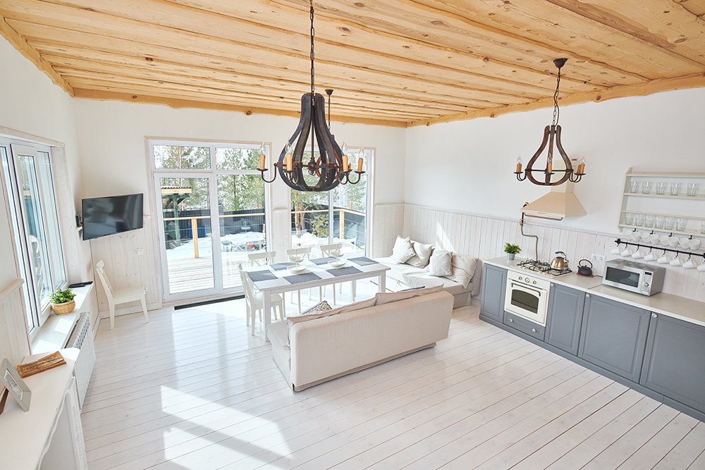 modern kitchen interior