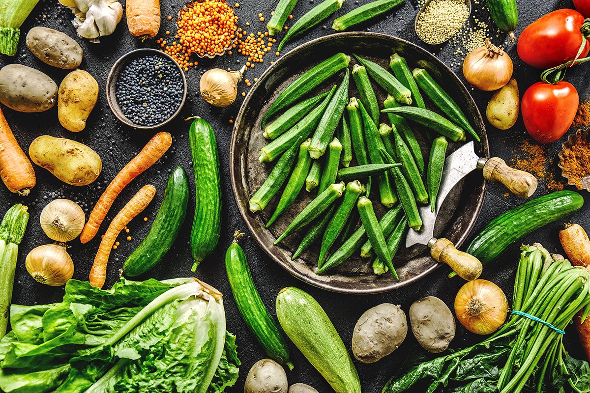 healthy vegetables high in fibre for Farts 