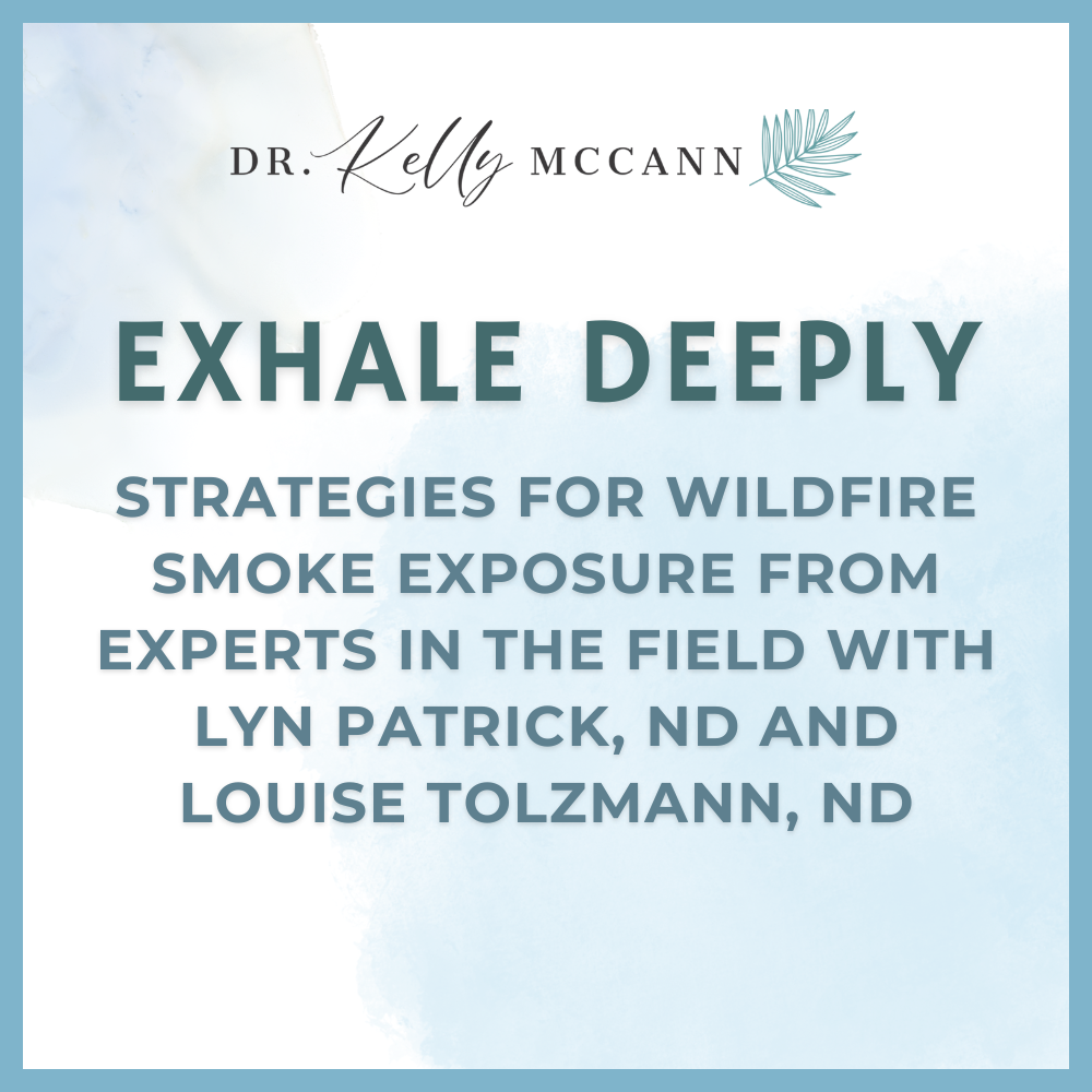 Exhale Deeply: Strategies for Wildfire Smoke Exposure from Experts in the Field with Lyn Patrick, ND and Louise Tolzmann, ND